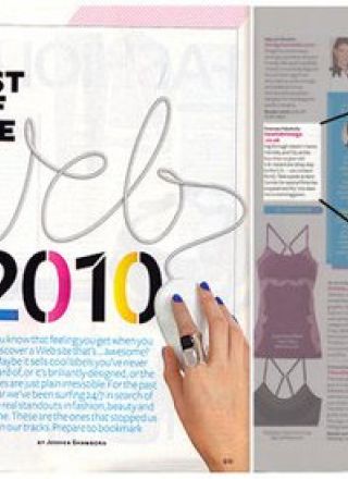 Rewind Vintage featured in InStyle magazine