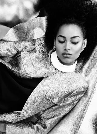 Rewind Vintage featured in Farfetch magazine black and white