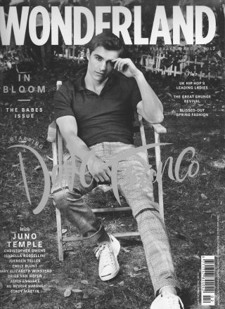 Rewind Vintage featured in Wonderland magazine black and white