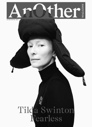 Rewind Vintage featured in AnOther Magazine black and white