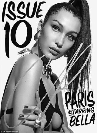 Rewind Vintage featured in CR Fashion Book black and white