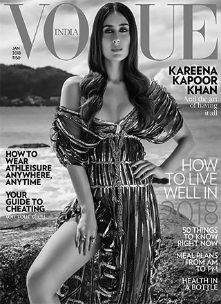 Rewind Vintage featured on Vogue India black and white