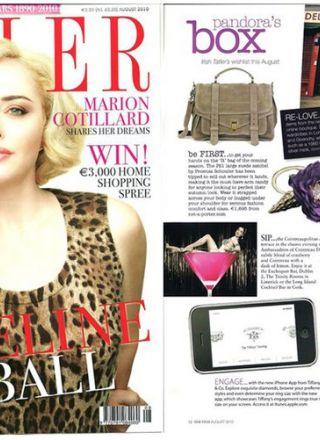 Rewind Vintage featured in Tatler magazine