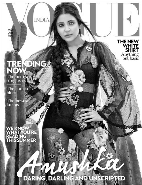 Rewind featured in Vogue India magazine black and white